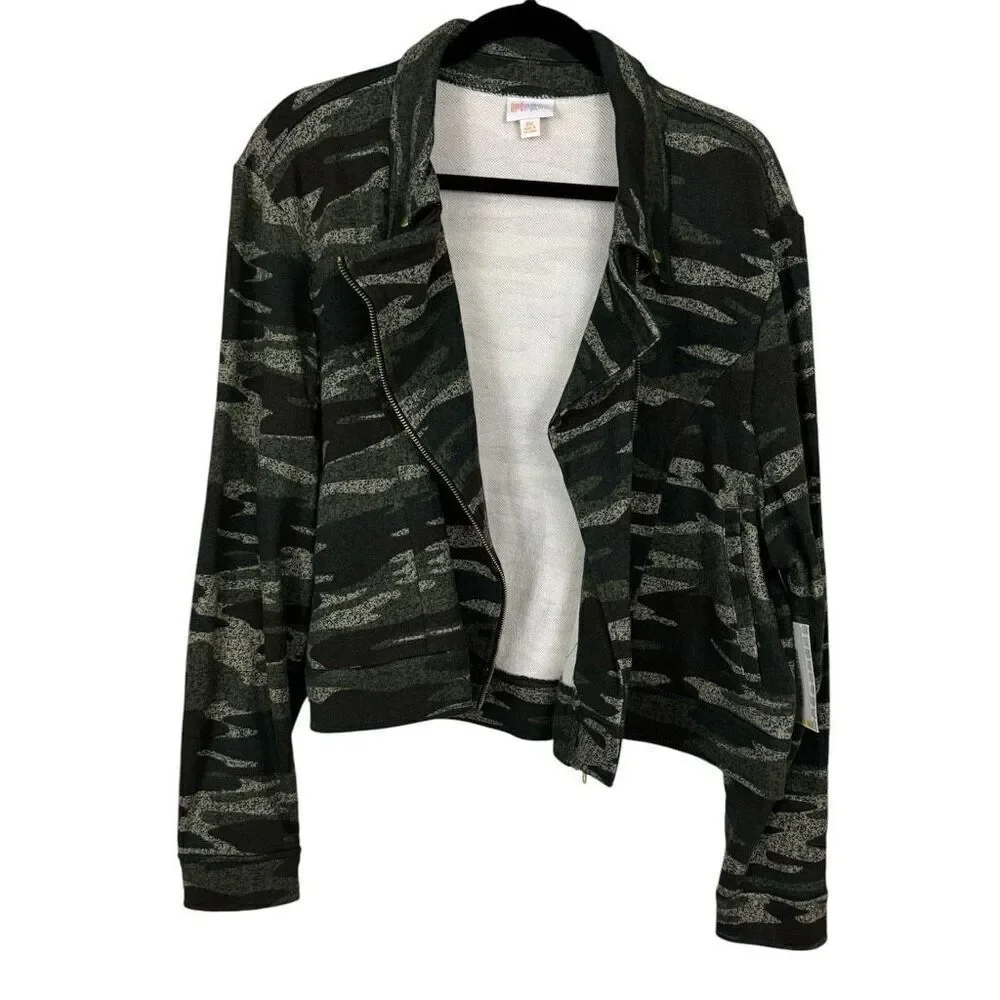 Lularoe Presley Moto Jacket - Size 3XL